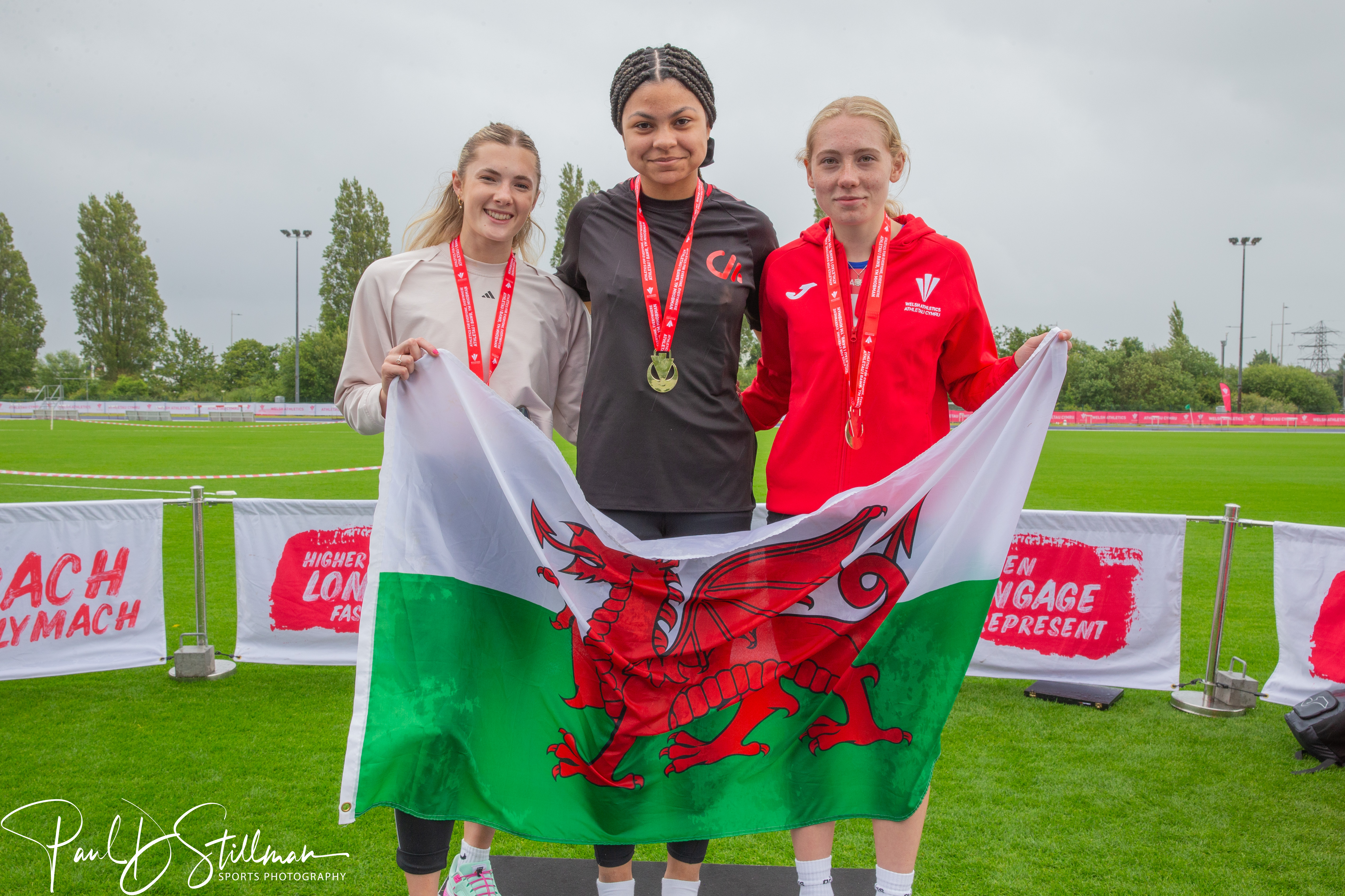 Nell Desir on podium